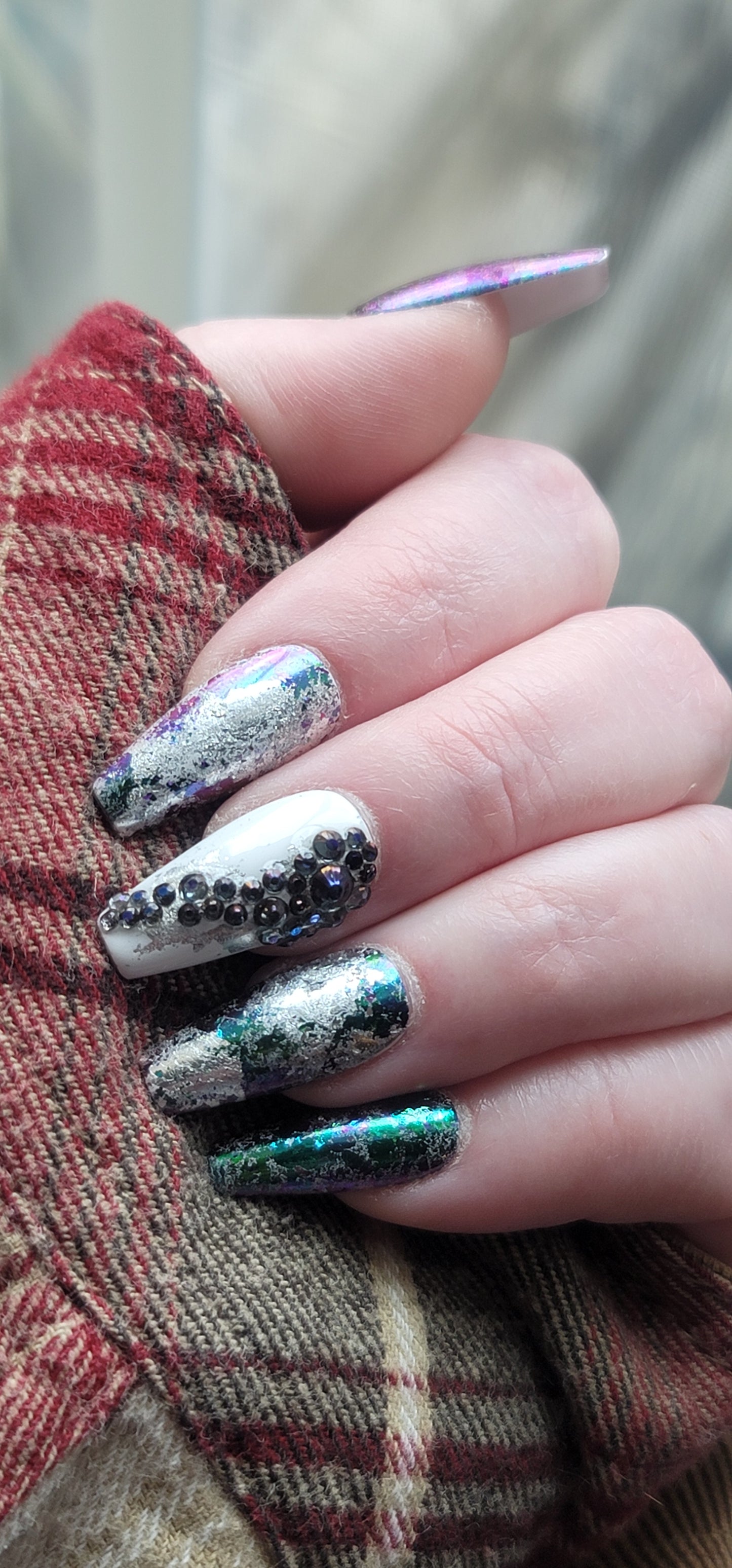 Blurple Grunge Coffins