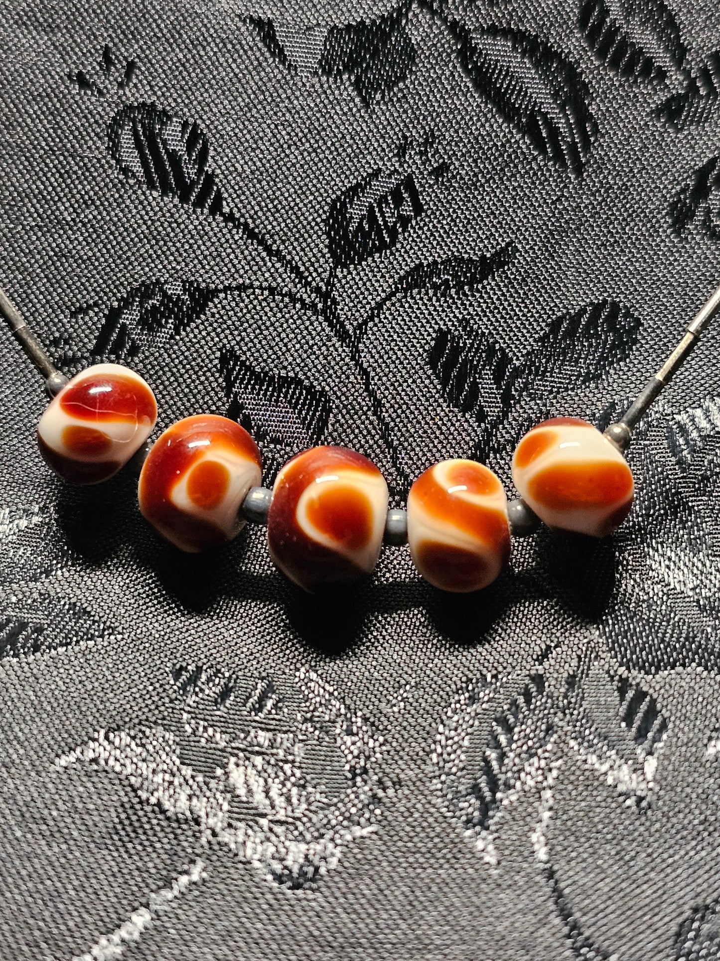 Coffee Swirl Necklace