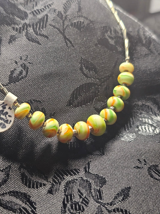 Zebra Gum Necklace