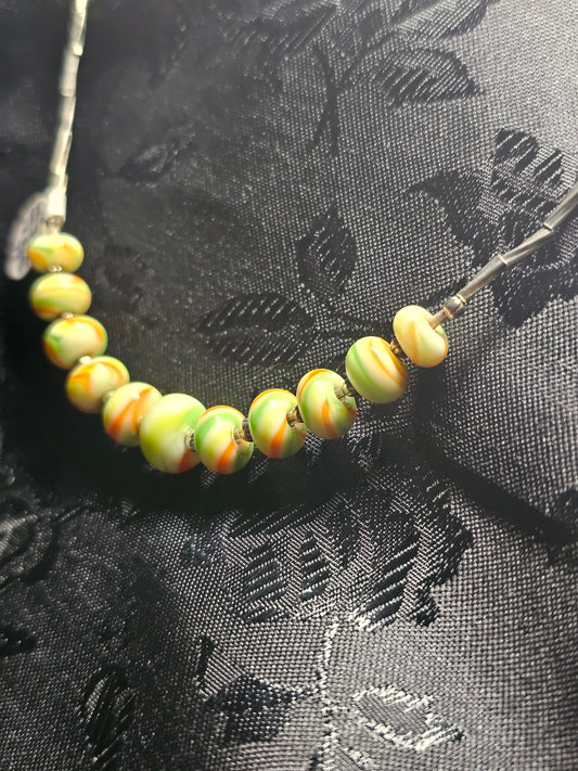 Zebra Gum Necklace