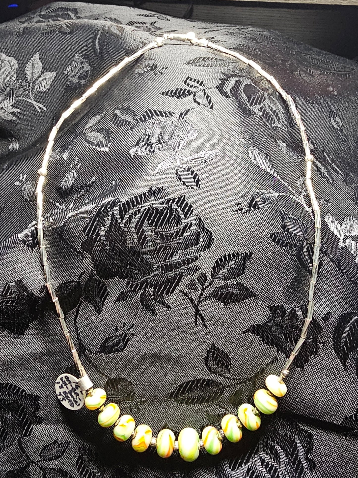 Zebra Gum Necklace