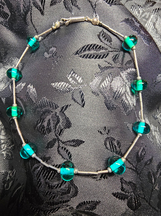 Sea Glass Anklet